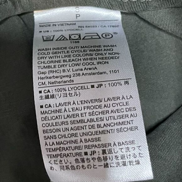 BANANA REPUBLIC Cargo Jogger Steel Green Size Small - Picture 9 of 9